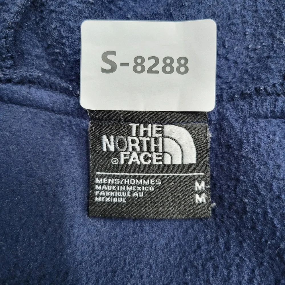 The‎ North Face Men Hoodie M Navy Logo Embroidery Fleece Activewear Gorpcore